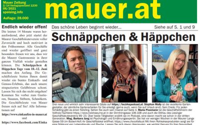 Mauer Zeitung: Juni-Ausgabe
