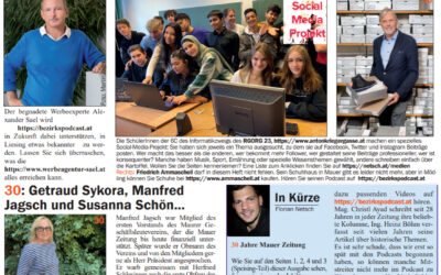 Mauer Zeitung: Weihnachtsausgabe online