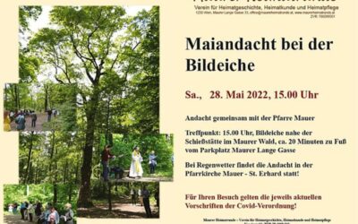 Maiandacht im Maurer Wald