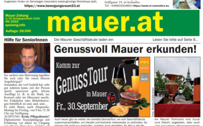 Mauer Zeitung: Sept-Ausgabe online!