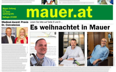 Mauer Zeitung: Nov.-Ausgabe online!