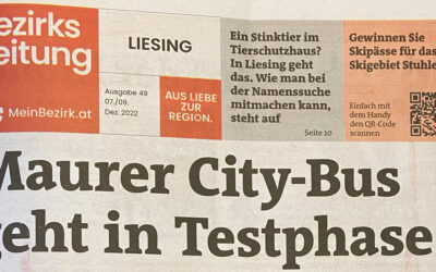 City-Bus als Titelgeschichte