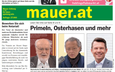 Mauer Zeitung: März-Ausgabe online!