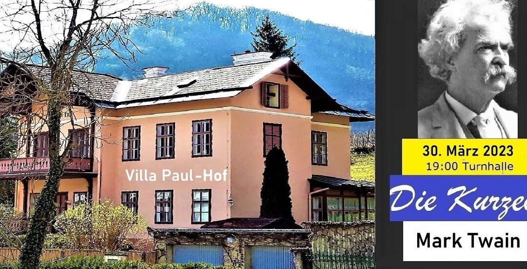 Villa Paulhof MARK TWAIN