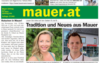 Mauer Zeitung: Oster-Ausgabe ist online!