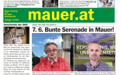 Mauer Zeitung: Juni-Ausgabe online!