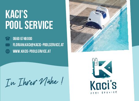 Neues Pool-Service!