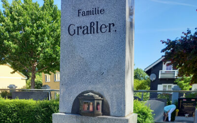 Würdigung von Gräbern am Maurer Friedhof