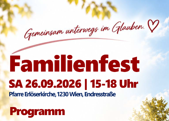 Pfarre Erlöserkirche: zwei große Veranstaltungen
